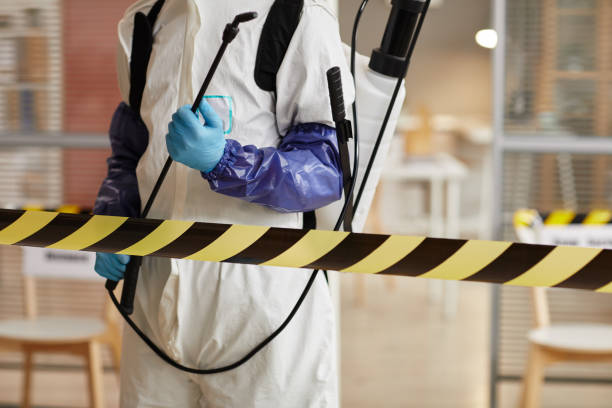 Professional Infectious Disease Decontamination technician working in Yarmouth Port, MA